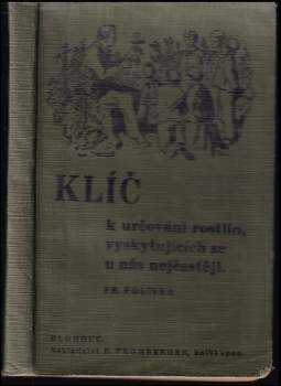 Klíč k určování rostlin, vyskytujících se u nás nejčastěji