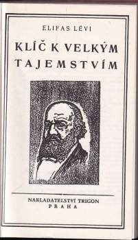 Eliphas Lévi: Klíč k velkým tajemstvím