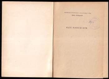Sergej Hrabě: Klíč našich ryb