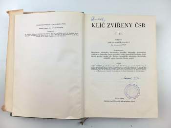 Luděk J Dobroruka: Klíč zvířeny ČSR