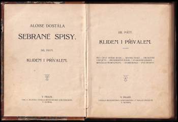 Alois Dostál: Klidem i přívalem