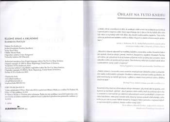 Elizabeth Pantley: Klidné spaní a ukládání