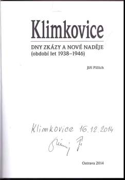 Jiří Pillich: Klimkovice