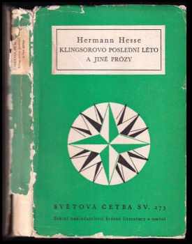 Hermann Hesse: Klingsorovo poslední léto a jiné prózy