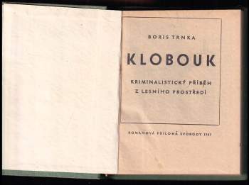 Boris Trnka: Klobouk