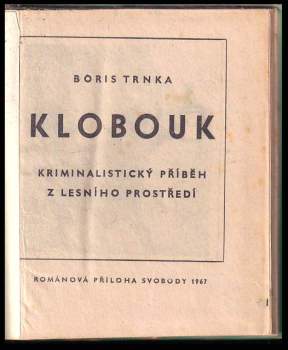 Boris Trnka: Klobouk