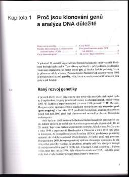 T. A Brown: Klonování genů a analýza DNA