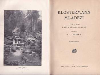 Karel Klostermann: Klostermann mládeži