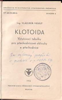 Vladimír Veselý: Klotoida