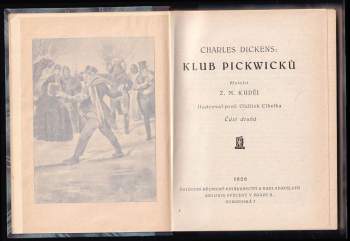 Charles Dickens: Klub Pickwicků