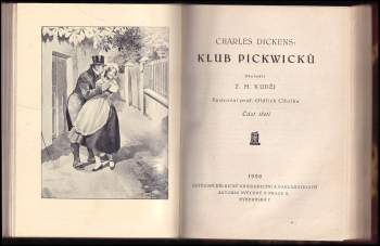 Charles Dickens: Klub Pickwicků