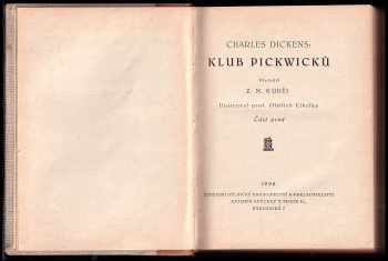 Charles Dickens: Klub Pickwicků