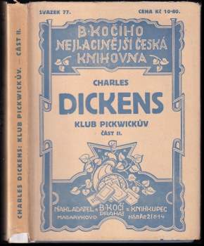 Charles Dickens: Klub Pickwickův