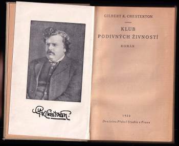 G. K Chesterton: Klub podivných živností