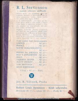 Robert Louis Stevenson: Klub sebevrahů a jiné dobrodružné příběhy