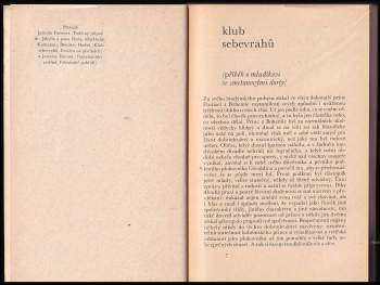 Robert Louis Stevenson: Klub sebevrahů
