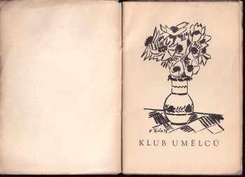 Klub umělců svým členům a přátelům k Novému roku 1940