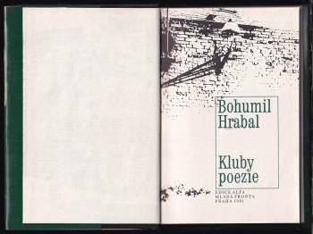 Kluby poezie
