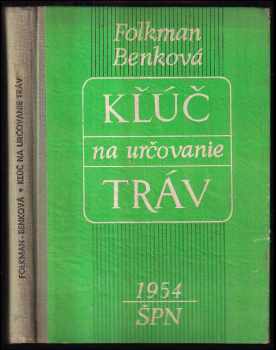 Igor Folkman: Kľúč na určovanie tráv