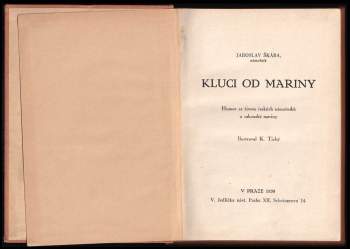 Jaroslav Škába: Kluci od mariny