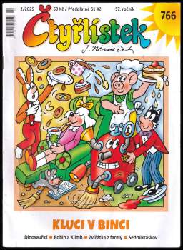 Kluci v binci - Čtyřlístek 766