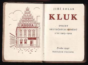 Jiří Solar: Kluk