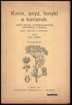 Kmín, anýz, fenykl a koriandr