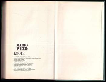 Mario Puzo: Kmotr
