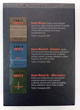 Jaroslav Kmenta: Kmotr Mrázek 1 - 3 KOMPLET