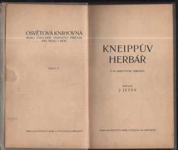 Jan Ježek: Kneippův herbář