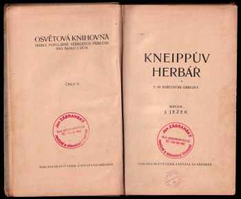 Jan Ježek: Kneippův herbář