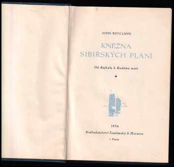 John Retcliffe: Kněžna sibiřských plání - Od Bajkalu k Rudému moři