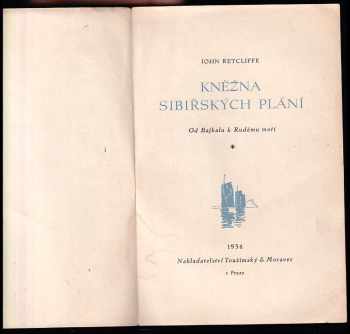 John Retcliffe: Kněžna sibiřských plání