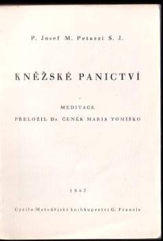 Giuseppe Maria Petazzi: Kněžské panictví