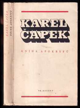 Karel Čapek: Kniha apokryfů