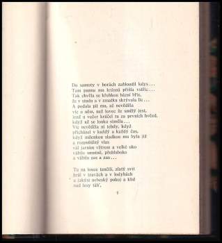 Antonín Sova: Kniha balladická