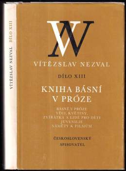 Vítězslav Nezval: Kniha básní v próze