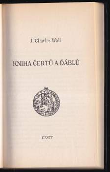 J. Charles Wall: Kniha čertů a ďáblů