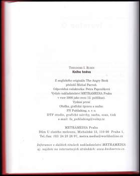 Theodore Isaac Rubin: Kniha hněvu