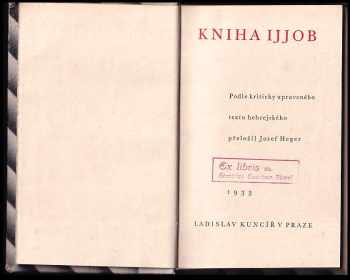 Kniha Ijjob