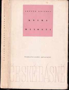Zdeněk Kriebel: Kniha milosti - Verše 1950-1955