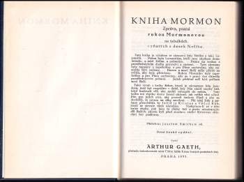 Kniha Mormon