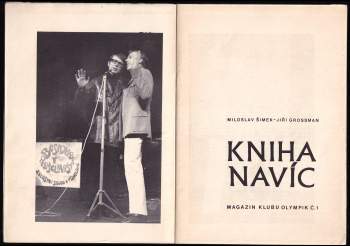 Miloslav Šimek: Kniha navíc- Magazín klubu Olympik č. 1