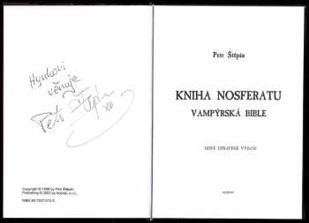Petr Štěpán: Kniha Nosferatu