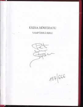 Petr Štěpán: Kniha Nosferatu