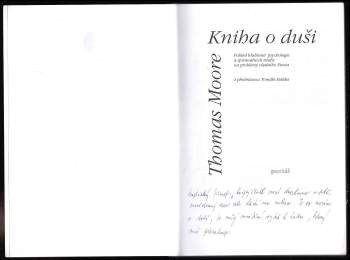 Thomas Moore: Kniha o duši