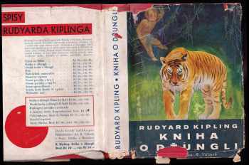 Rudyard Kipling: Kniha o džungli - OBÁLKA ZDENĚK BURIAN