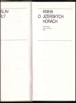 Miloslav Nevrlý: Kniha o Jizerských horách