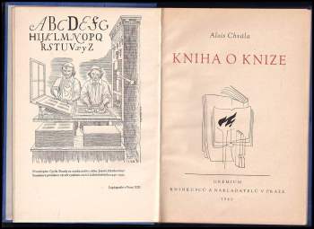 Alois Chvála: Kniha o knize