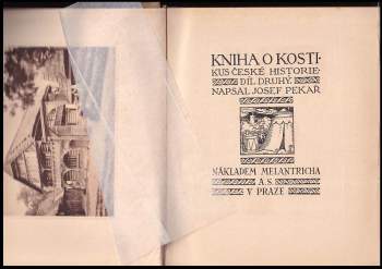 Josef Pekař: Kniha o Kosti